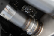 MBRP 18-20 Ford Mustang GT 5.0 w/ Quad Tip Active Exhaust Cat Back Split Rear T304 w/ Carb Fib Tips MBRP Catback