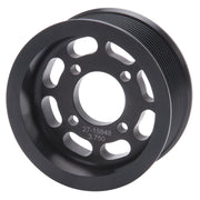 Edelbrock Pulley Supercharger Enforcer 10 Rib 3 75In Black Edelbrock Supercharger Pulleys