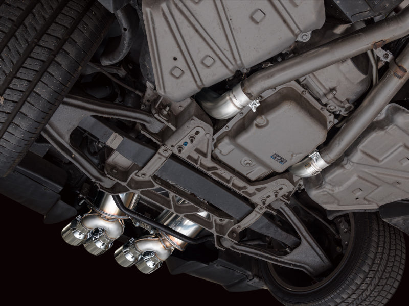 AWE Tuning 09-13 Chevrolet Corvette 6.2L Touring Edition Axle-Back Exhaust w/ Chrome Silver Tips AWE Tuning Axle Back