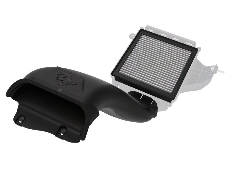 aFe 21-24 Ford F-150 V6/V8 Dynamic Air Scoop w/ Pro DRY S Filter (D.A.S. PLUS) aFe Cold Air Intakes