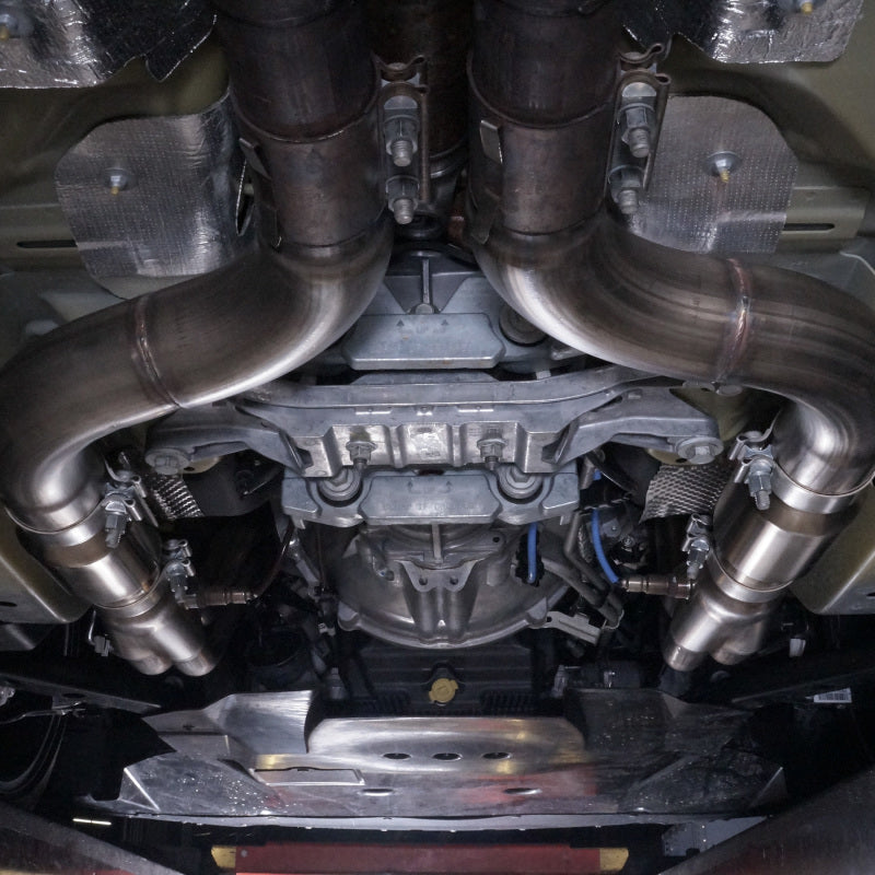 Stainless Works 2015+ Ford GT350 Headers 1-7/8in Primaries High-Flow Cats 3in Collectors Stainless Works Headers & Manifolds
