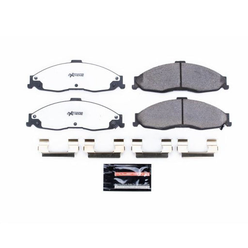 Power Stop 98-02 Chevrolet Camaro Front Z26 Extreme Street Brake Pads w/Hardware PowerStop Brake Pads - Performance
