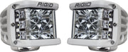 Rigid Industries D-SS - Flood - Set of 2 - White Housing Rigid Industries Light Bars & Cubes