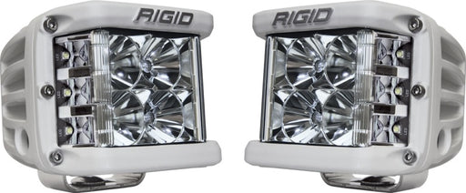 Rigid Industries D-SS - Flood - Set of 2 - White Housing Rigid Industries Light Bars & Cubes