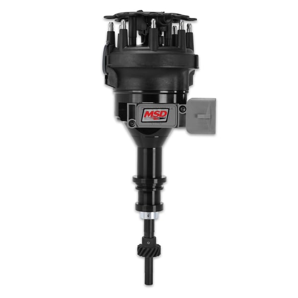 Ford 5.0L Black Pro-Billet Distributor 84563 MSD Autoparts