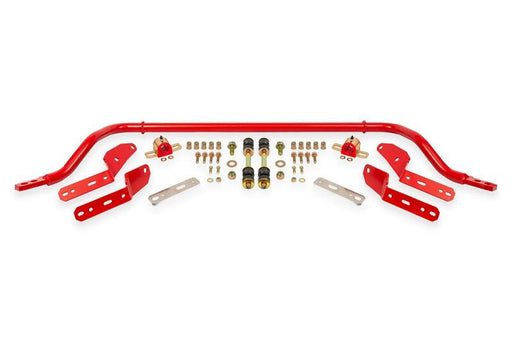 BMR 64-67 GM A-Body 1.25in Hollow 2-Hole Adjustable Front Sway Bar Kit - Red BMR Suspension Sway Bars
