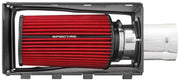 Spectre 11-14 Ford F-Series SD V8-6.7L DSL Air Intake Kit - Polished w/Red Filter Spectre Cold Air Intakes