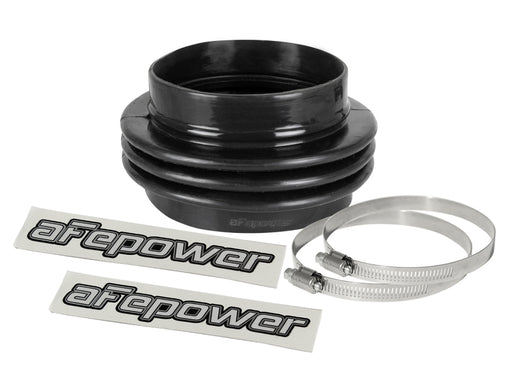 aFe Magnum FORCE Intake Coupling Kit (5 IN ID to 4-1/2 IN ID x3-1/4 IN L) Straight Bellow- Black aFe Air Intake Components