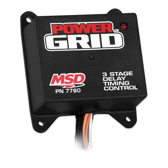MSD Power Grid Programmable 3 Stage Delay Timer 7760 MSD Autoparts