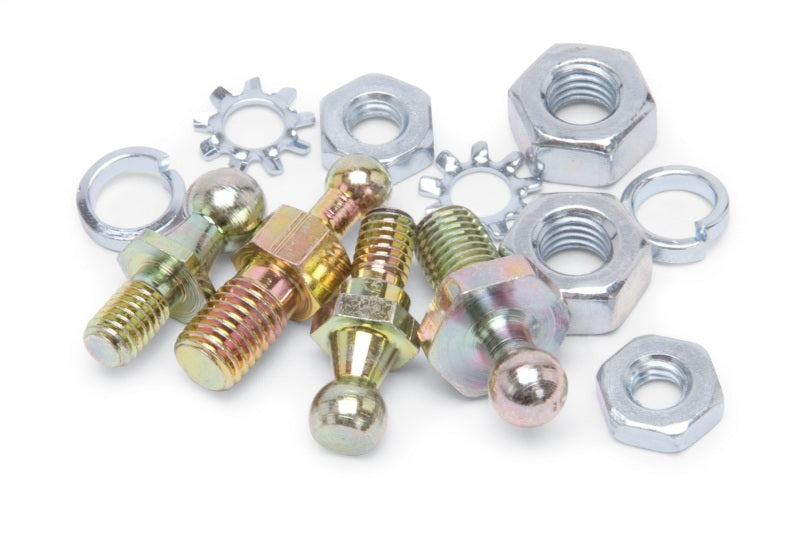 Edelbrock Carb Throttle Ball Assortment Holley Service Parts Pack of 4 Edelbrock Carburetor Rebuild Components