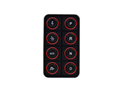 AEM EV 8 Button Keypad CAN Based Programmable Backlighting AEM Programmer Accessories