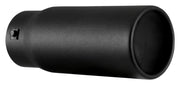 Spectre Exhaust Tip 4in. Resonated - Black Spectre Tips