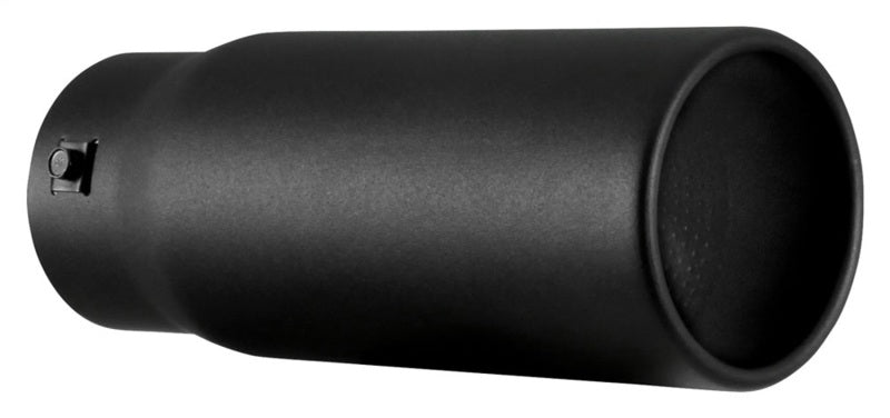 Spectre Exhaust Tip 4in. Resonated - Black Spectre Tips
