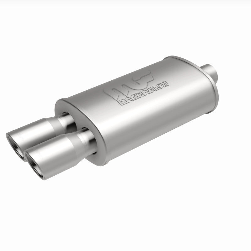 MagnaFlow Muffler W/Tip Mag SS 14X5X8 2.25/3 Magnaflow Muffler