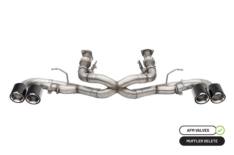 3.0 in Cat-Back 4.5 in Carbon Fiber Tips | 2020-24 Corvette C8 (w/o Factory NPP) (21102CF, 21104CF) C8 CORVETTE Autoparts