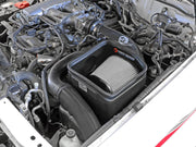aFe 19-23 Nissan Patrol 4.8L L6 Track Series Carbon Fiber Intake System w/Pro DRY S Filter aFe Cold Air Intakes