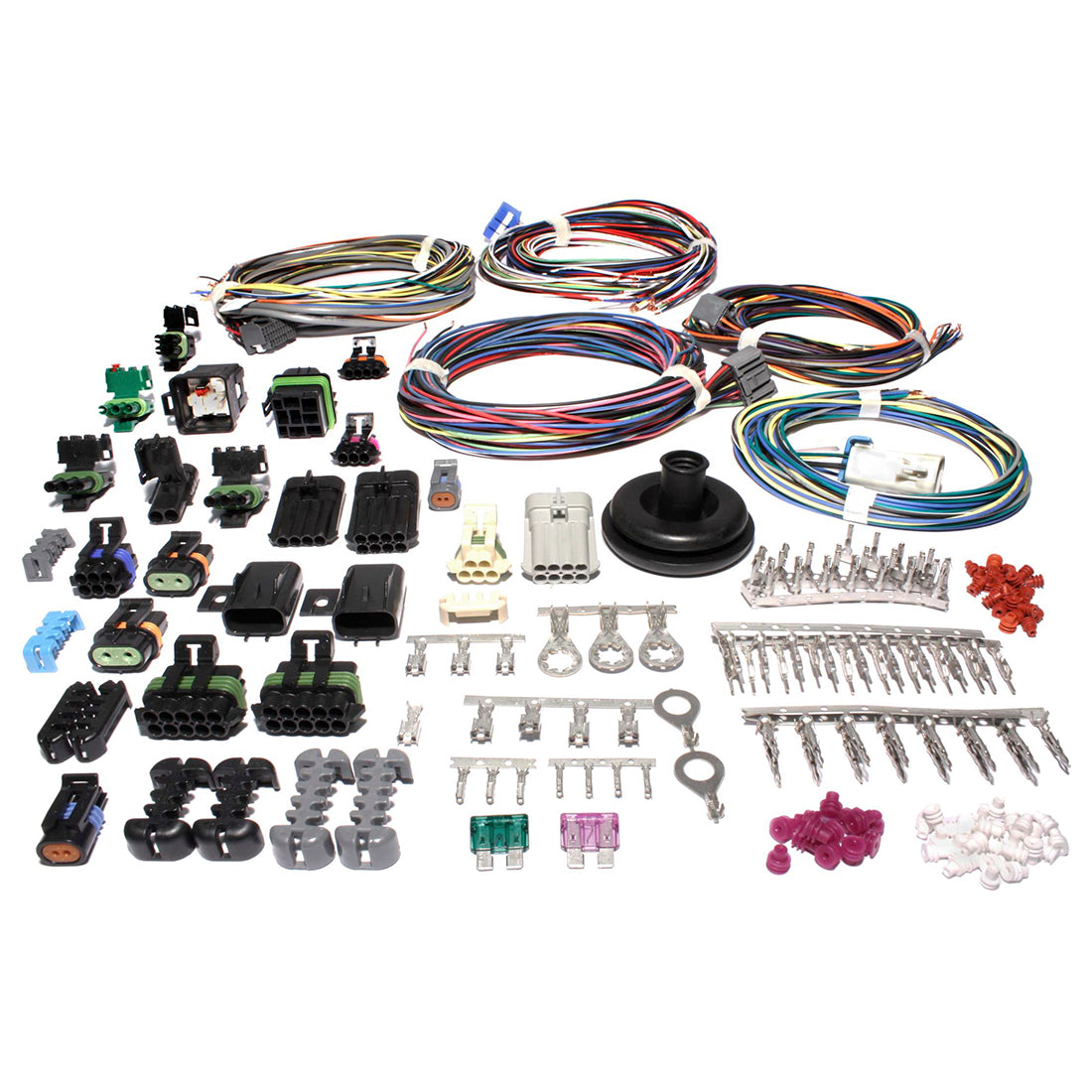 XFI Main Harnesses - Universal (Flying Lead Harness w/ Weatherpack Connectors)