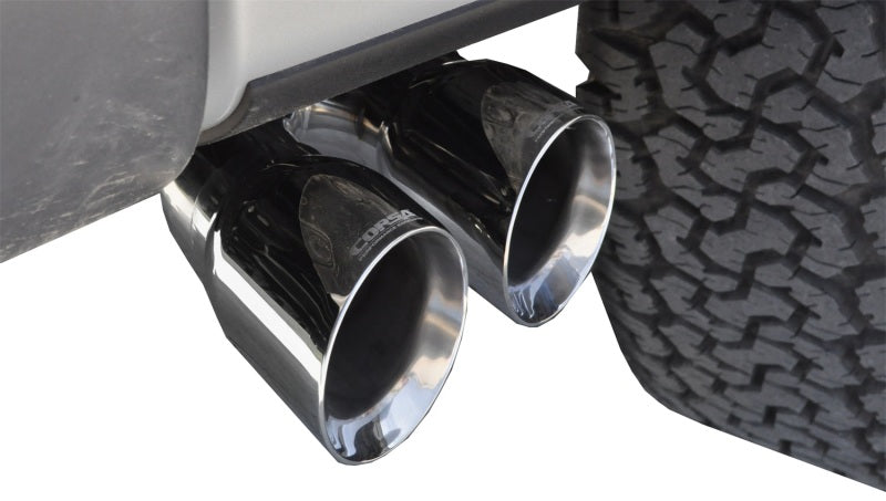 Corsa 2011-2014 Ford F-150 Raptor 6.2L V8 133in Wheelbase Polished Xtreme Cat-Back Exhaust CORSA Performance Catback