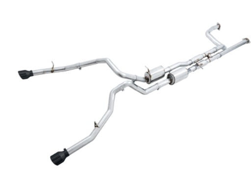 AWE Tuning 2021 RAM 1500 TRX 0FG Cat-Back Exhaust - Diamond Black Tips 3015-33005 CAT-BACK EXHAUST