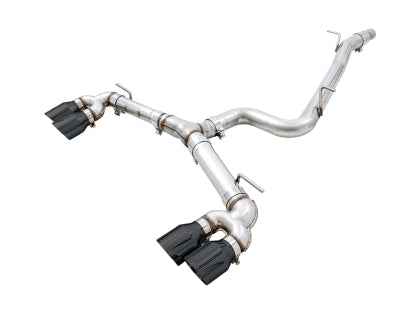 AWE Tuning VW Golf R MK7 Exhaust Track Edition with Diamond Black Tips (102mm) 3015-43140 AWE TUNING