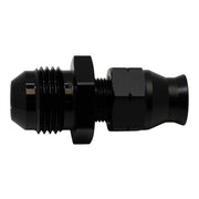 DeatschWerks 8AN Male Flare to 5/16in Hardline Compression Adapter - Anodized Matte Black DeatschWerks Fuel Components Misc
