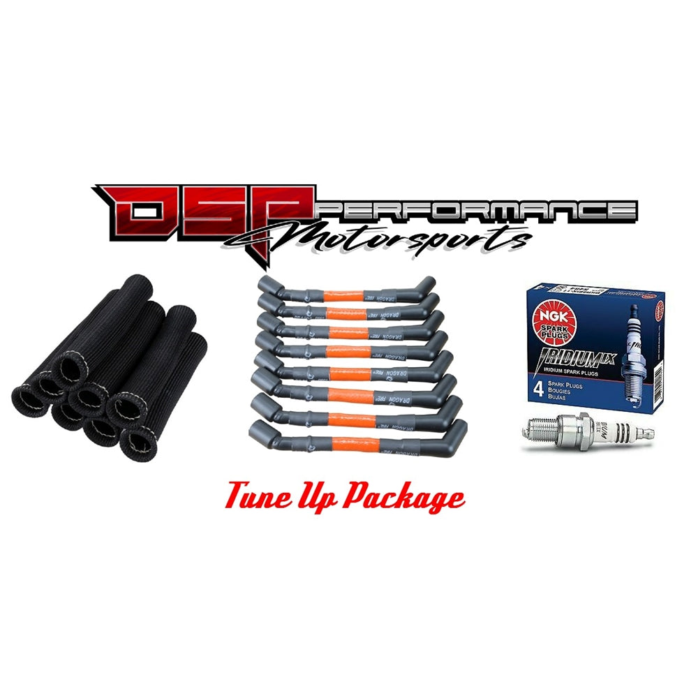 Tune Up Package NGK LTR7Ix Spark Plugs Heat Boots & Dragonfire Wires 