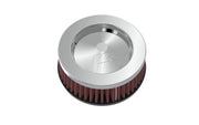 K&N Universal Round Clamp-On Air Filter 2in. Flange / 5-3/8in. OD / 2in. Height K&N Engineering Air Filters - Universal Fit