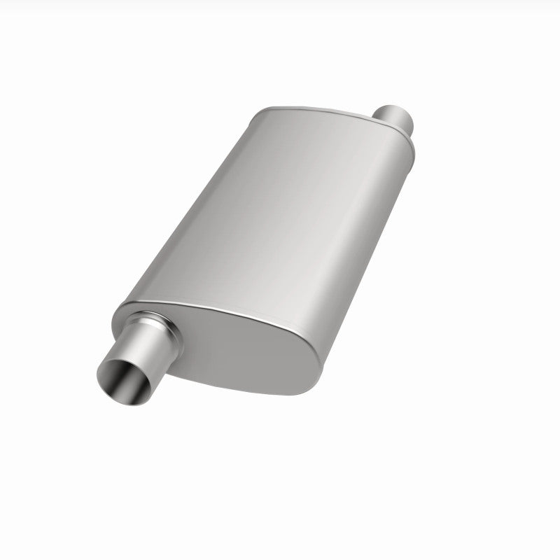 MagnaFlow Muffler Trb SS 4X9 18 2.5/2.5