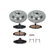 Power Stop 88-96 Chevrolet Corvette Rear Autospecialty Brake Kit PowerStop Brake Kits - OE