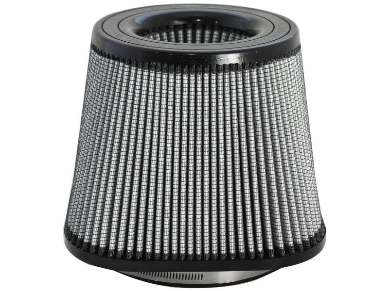 aFe MagnumFLOW Pro DRY S Universal Air Filter 7.13in F x (8.75 x 8.75)in B x 7in T(Inv) x 6.75in H aFe Air Filters - Universal Fit