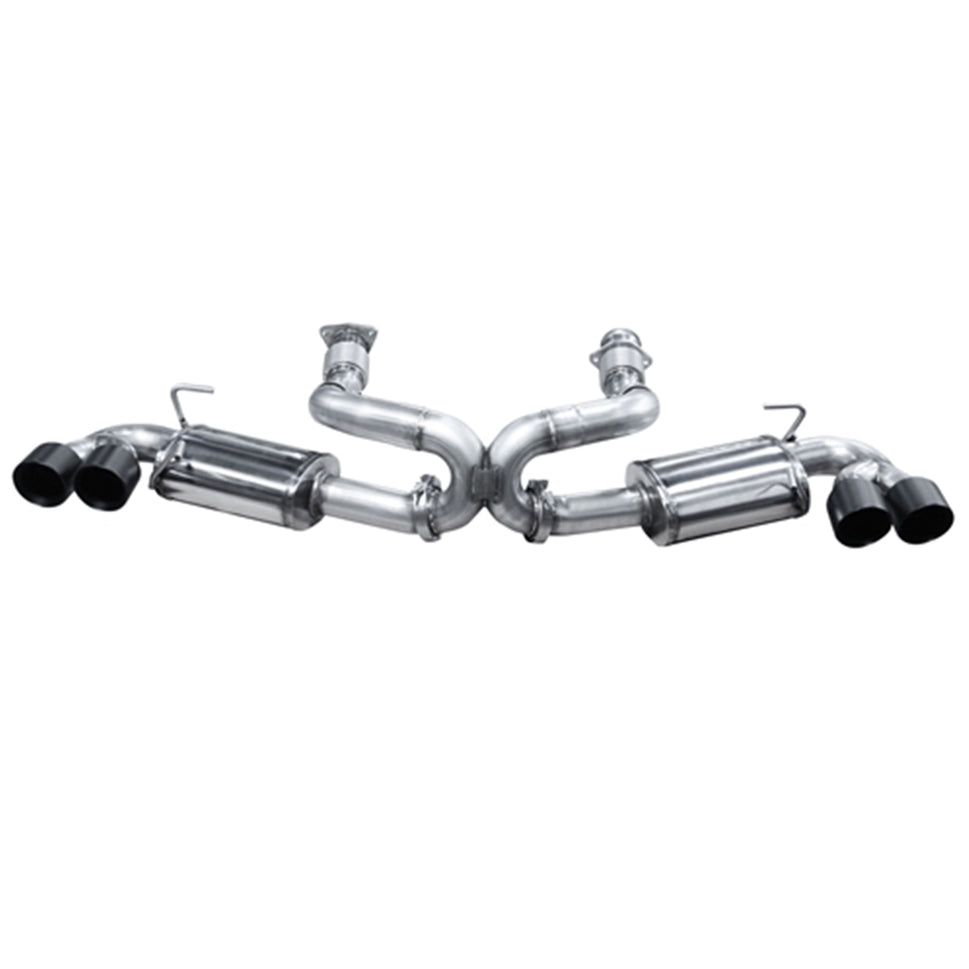 ARH 2020+ Chevy Corvette C8 3in Catback Exhaust System w/ Black Tips 150389