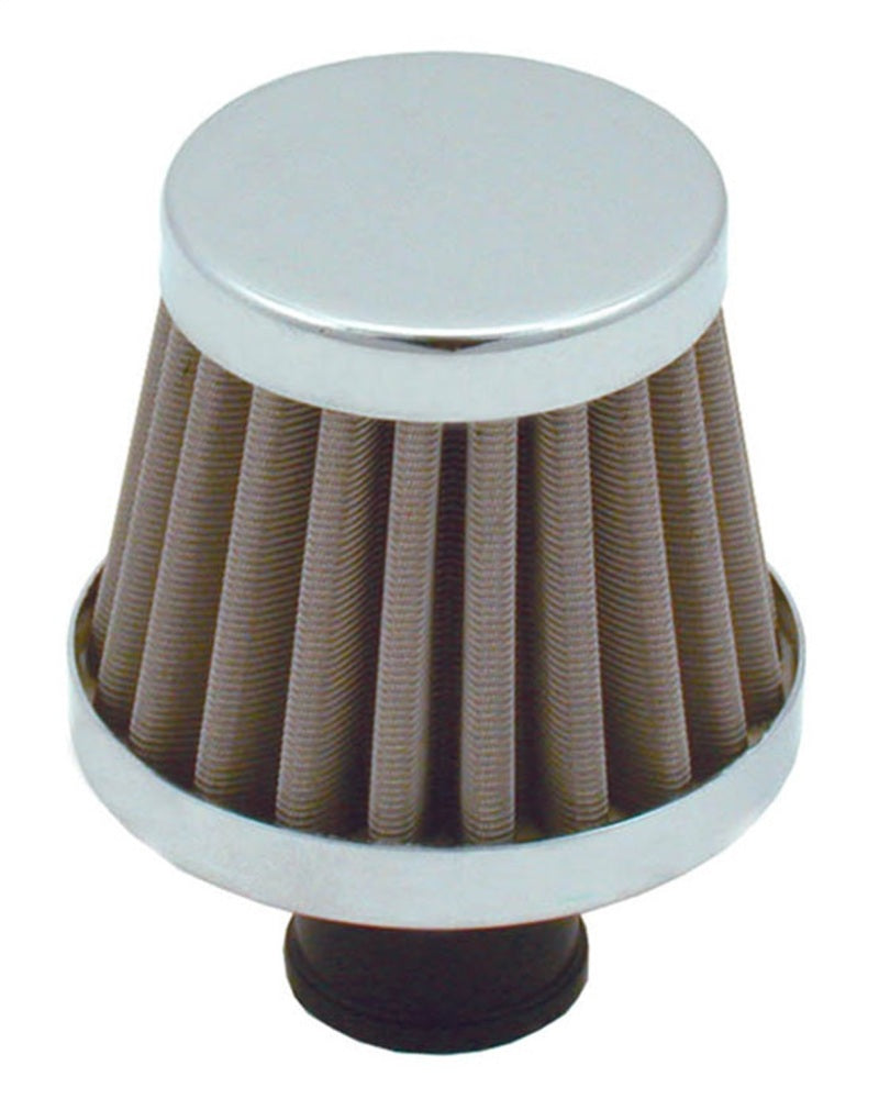 Spectre Breather Filter 10mm Flange / 2in. OD / 1-3/4in. Height - Stainless Steel Spectre Engine Breather Filters