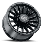 ICON Alloys Cajon 20x9 / 8x180 / 12mm / 5.5in BS Double Black Wheel ICON Wheels - Cast
