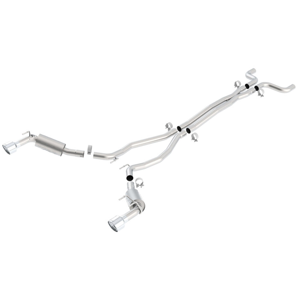 Borla 10-13 Chevy Camaro SS 6.2L 8cyl Aggressive Catback Exhaust 140356