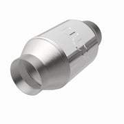 MagnaFlow Premium High Flow Metallic Converter 4in OD - 2.5in In / 2.5in Out Magnaflow Catalytic Converter Universal