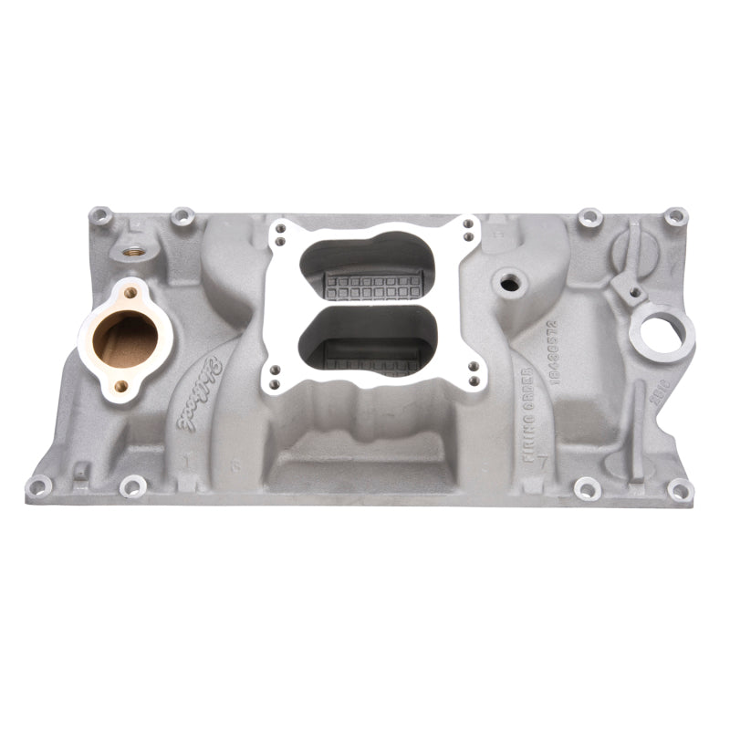 Edelbrock Manifold SBC Performer RPM Vortec Marine As-Cast Edelbrock Intake Manifolds