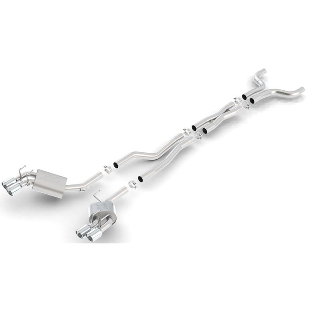 Borla 12-14 Chevrolet Camaro ZL1 Coupe 6.2L 8cyl AT/MT 6spd RWD Aggressive ATAK Catback Exhaust 140495