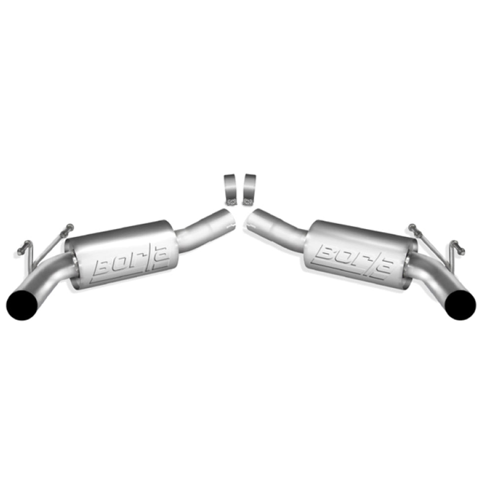 Borla 2010 Camaro 6.2L ATAK Exhaust System w/o Tips works With Factory Ground Effects Package (rear 11794