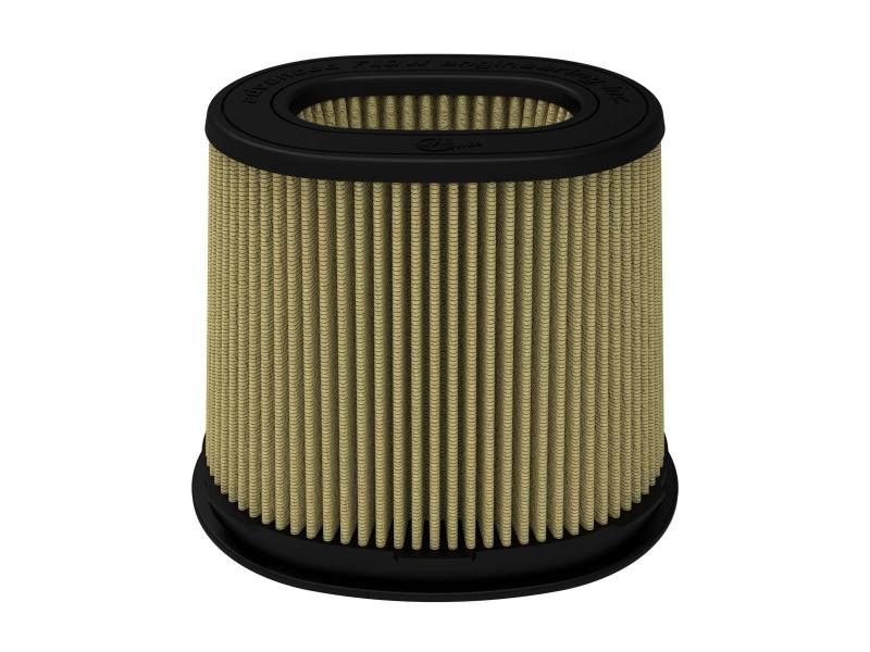 aFe MagnumFLOW Pro GUARD 7 Air Filter (6 x 4)in F x (8-1/2 x 6-1/2)in B x (7-1/4 x 5)in T x 7-1/4in aFe Air Filters - Universal Fit