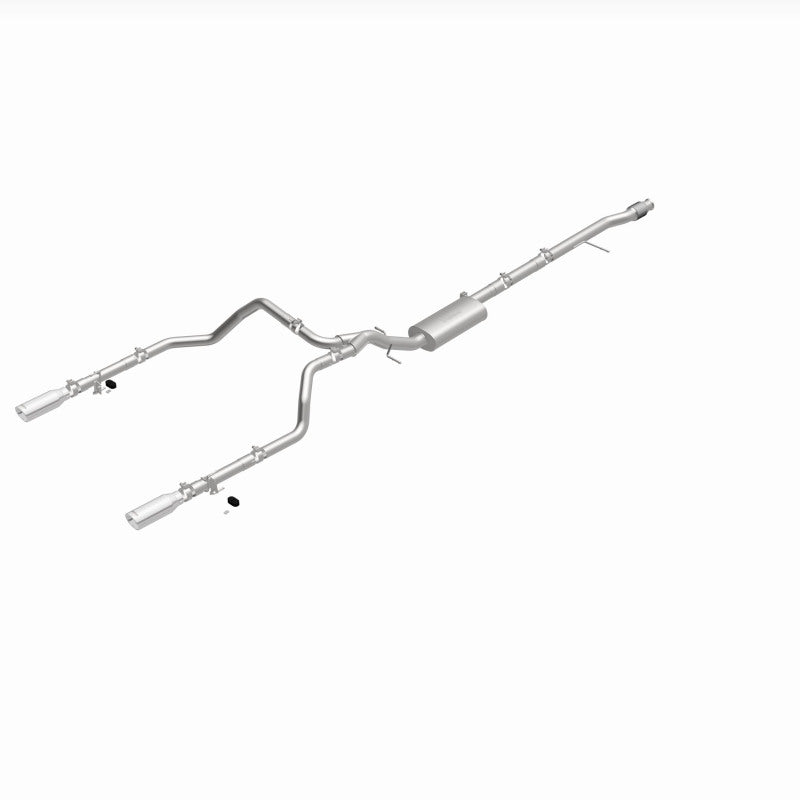 MagnaFlow 2019 Chevy Silverado 1500 V8 5.3L/V6 4.3 Street Series Dual Exit Exhaust w/ Polished Tips