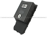 aFe Power Transmission Pan Black Machined 11-14 Ford 6R140 Trucks V8 6.7L (td) aFe Diff Covers