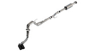 Borla F-150 2021 5.0L 4dr CC SB EC STB Lariat/KR/Platnm/LTD 3/2.25 DSE Cat-Back ATAK Black CHR Tips Borla Catback