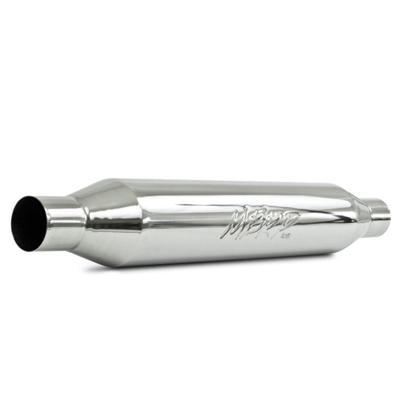 MBRP Universal Resonator 2.25in Inlet /Outlet 22in Body 26in Overall T304 MBRP Resonators