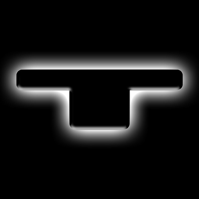 ORACLE Lighting Universal Illuminated LED Letter Badges - Matte Blk Surface Finish - T ORACLE Lighting Light Accessories and Wiring