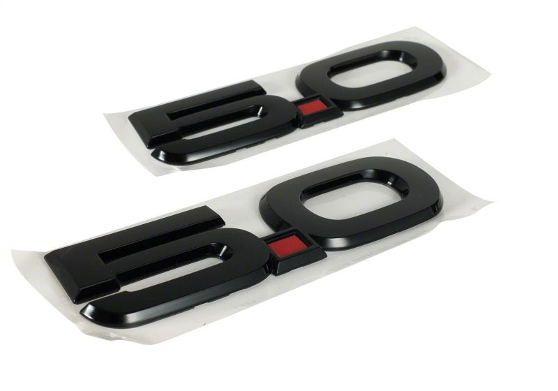 Ford Racing 15-17 Ford Mustang 5.0L Fender Emblem Black Ford Racing Other Body Components