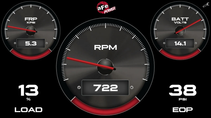aFe AGD Advanced Gauge Display Digital 5.5in Monitor 08-18 Dodge/RAM/Ford/GM Diesel Trucks aFe Gauges