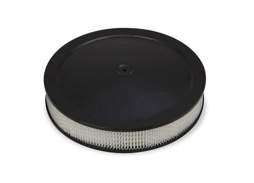 4500 drop-base air cleaner black w/3" paper filter 120-4635 HOLLEY Autoparts