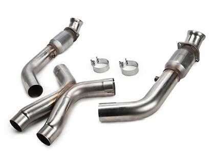 Kooks 11-15 Dodge Charger SRT8/12-15 Challenger SRT8 3in x 2 3/4in Catted SS Connection Pipes 31013210