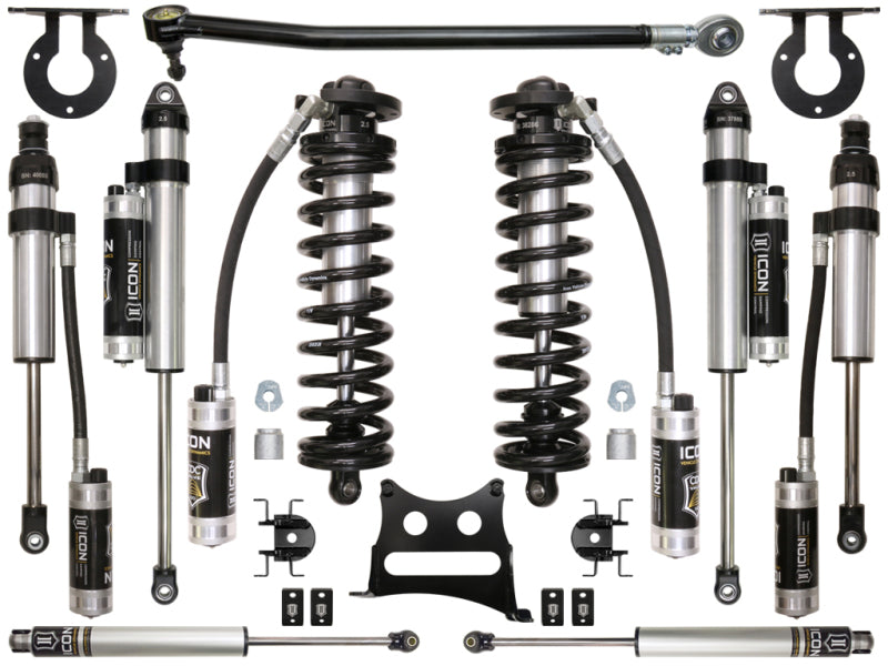 ICON 2017+ Ford F-250/F-350 2.5-3in Stage 5 Coilover Conversion System ICON Coilover Components