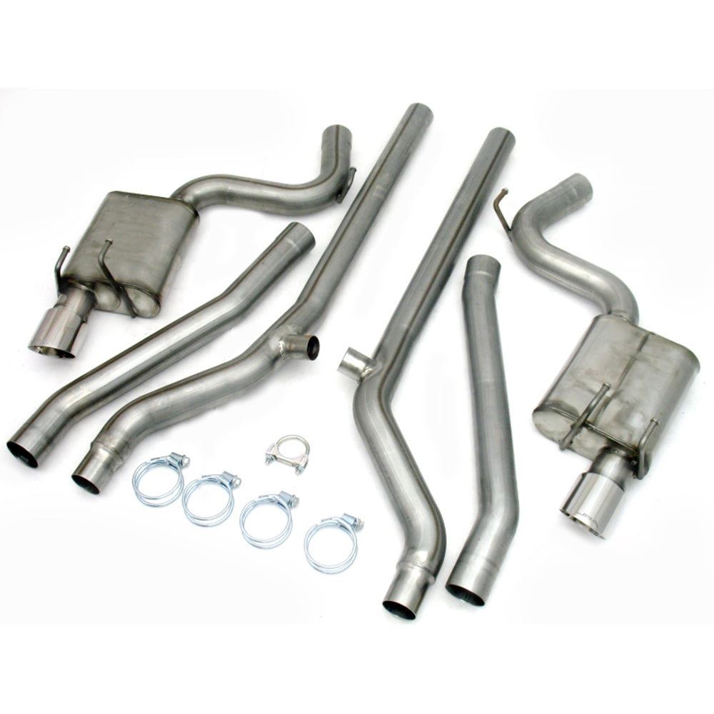 JBA 10-14 Chevrolet Camaro 6.2L 409SS Dual Rear Exit Cat-Back Exhaust 40-3114